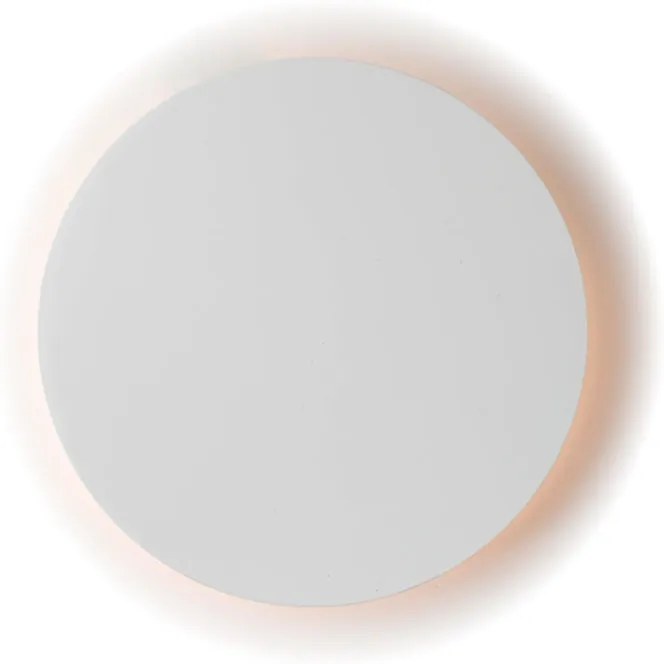 Απλίκα Τοίχου LED Aca Eclipse ZM1724LEDWW White Matt