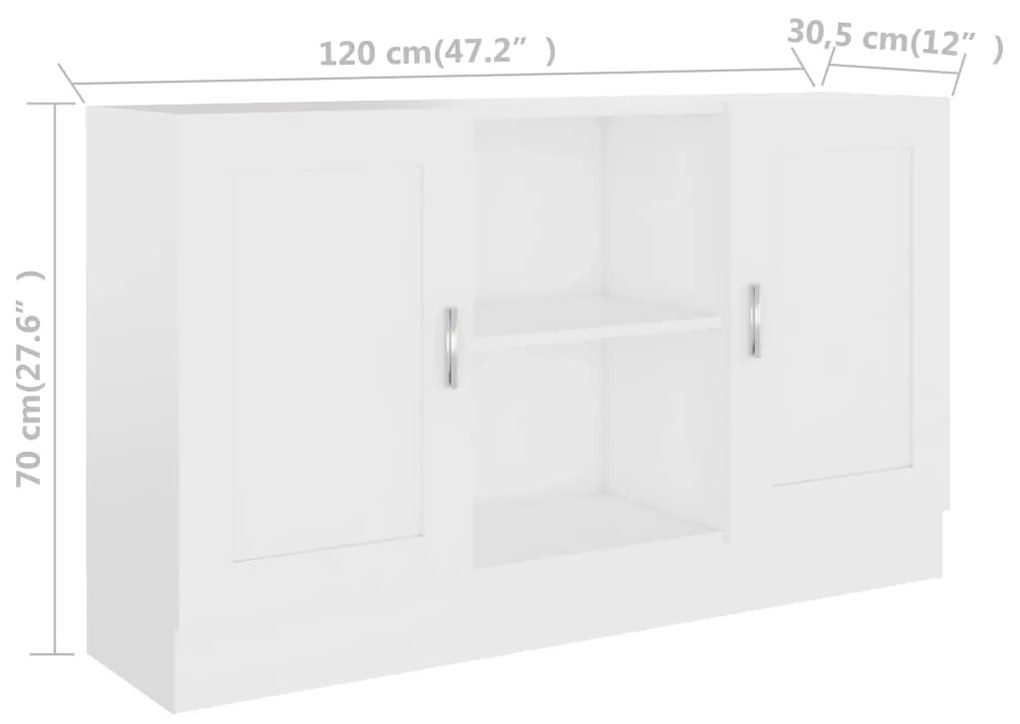 ΜΠΟΥΦΕΣ ΛΕΥΚΟΣ 120 X 30,5 X 70 ΕΚ. ΑΠΟ ΜΟΡΙΟΣΑΝΙΔΑ 802777