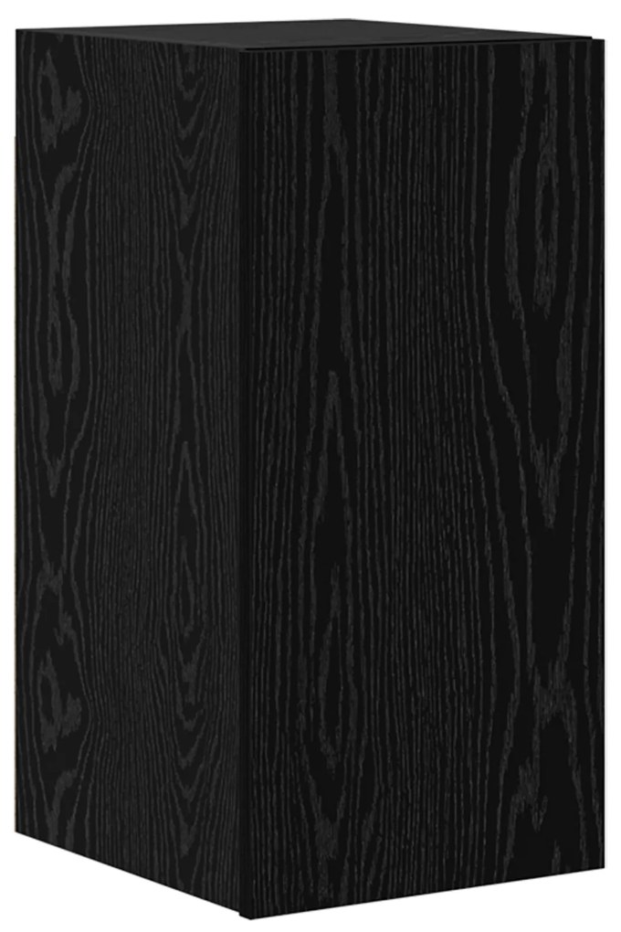 vidaXL Σετ επίπλου τηλεόρασης 9 pcs Μαύρη δρυς 100 x 30 x 30.5 εκ.