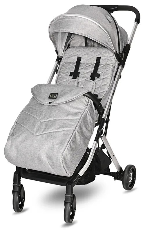 ΚΑΡΟΤΣΙ ΒΟΛΤΑΣ ΑΛΟΥΜΙΝΙΟΥ ΜΕ ΠΟΔΟΣΑΚΟ LORELLI MYLA GREY 10021592342