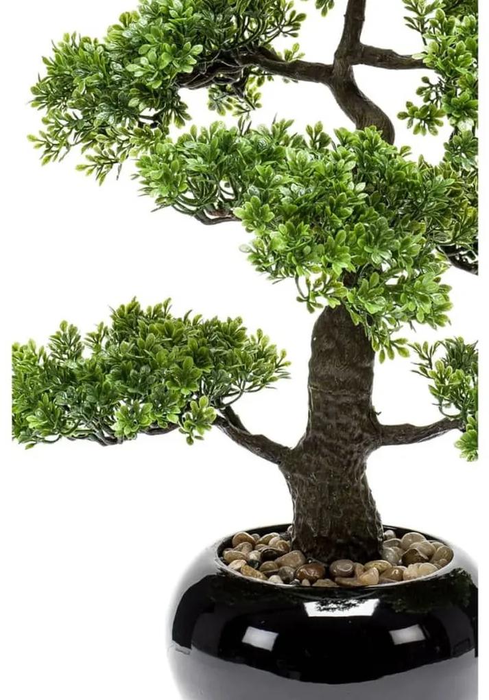 Emerald Τεχνητό Ficus Mini Μπονσάι Πράσινο 47 εκ. 420006 - Πράσινο