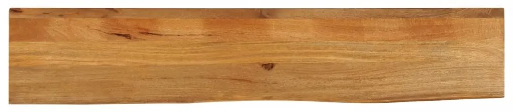 vidaXL Επιφάνεια Τραπεζιού 160x20x3,8 εκ. Live Edge Μασίφ Ξύλο Μάνγκο