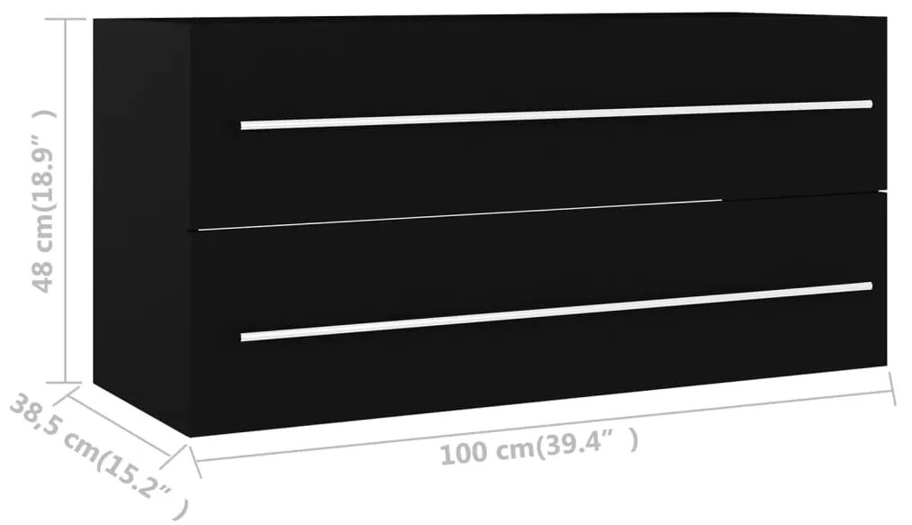 ΝΤΟΥΛΑΠΙ ΝΙΠΤΗΡΑ ΜΑΥΡΟ 100 X 38,5 X 48 ΕΚ. ΑΠΟ ΜΟΡΙΟΣΑΝΙΔΑ 804720