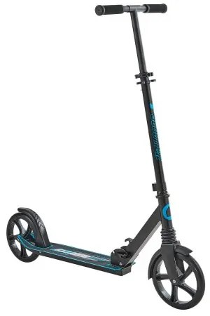 VEVOR Kick Scooter for Kids Ages 8+, Teens &amp; Adults, 2-Wheel Toddler Scooter with Adjustable Height Handlebar, Wide Anti-Slip Deck, Foldable Lightweight for Boys &amp; Girls up to 99.8 kg, Black + Blue
