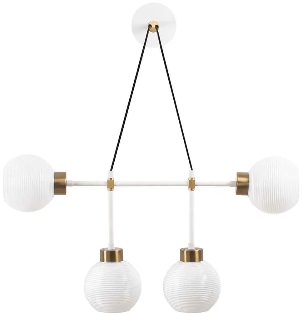 Φωτιστικό Τοίχου - Απλίκα Swing 584TTM1937 78x15x65cm E27 40W White Opviq