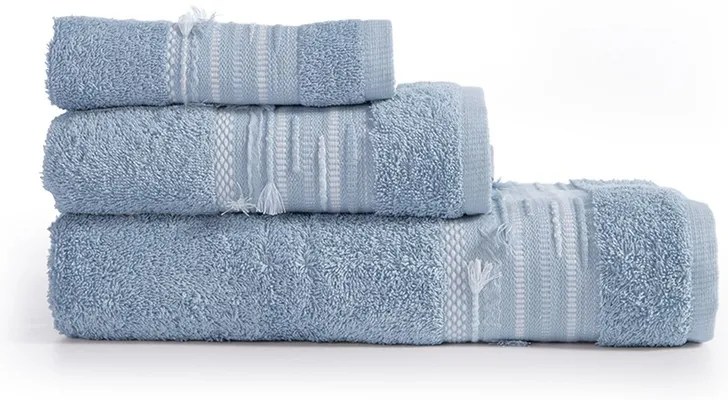 Σετ Πετσέτες 3τμχ Keylan Blue 5205495604732