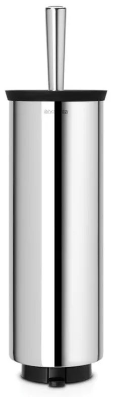 Βούρτσα τουαλέτας Brabantia Profile 90300284, 43 cm, Πλήρως επικαλυμμένη βούρτσα, Επιτοίχια τοποθέτηση, Inox
