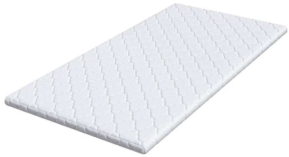 vidaXL Στρώματα Λευκό 90 x 200 cm PU Αφρός