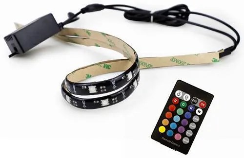 GEMBIRD USB RGB LED STRIP 2 x 50 CM