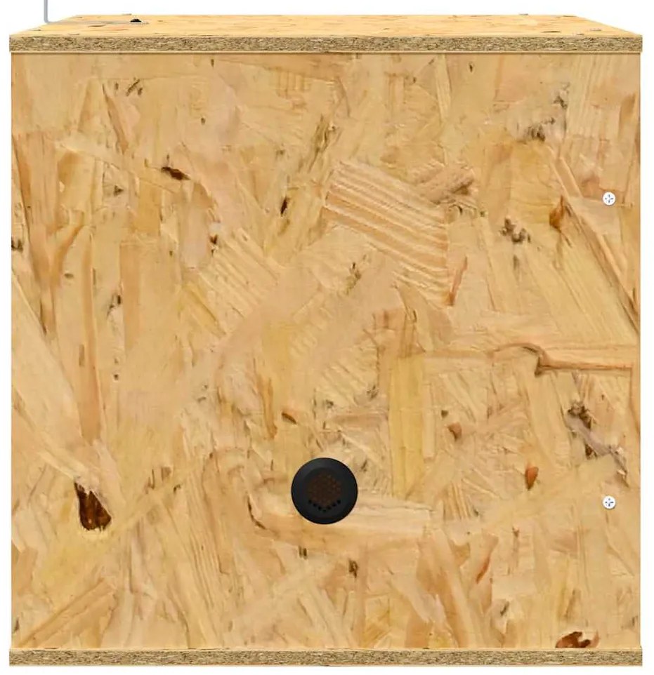 vidaXL Terrarium Καφέ 40 x 40 x 40 cm OSB