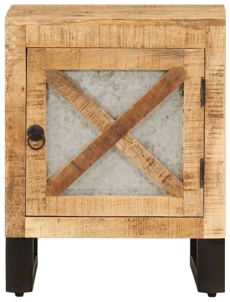 vidaXL Κομοδίνο 40 x 30 x 50 εκ. από Μασίφ Ξύλο Μάνγκο