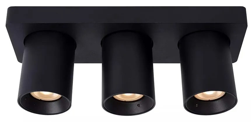 Φωτιστικό Οροφής Lucide 09929-15-30 NIGEL Μαύρο Ματ (Black Mat) 2200 K