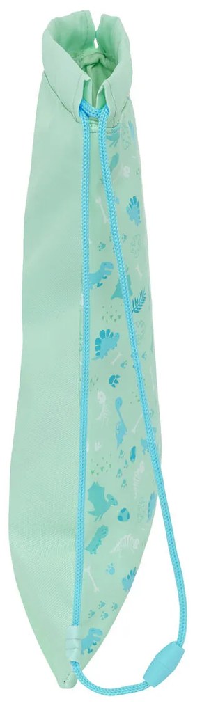 Σχολική Τσάντα με Σχοινιά Safta Dino Πράσινο 26 x 34 x 1 cm