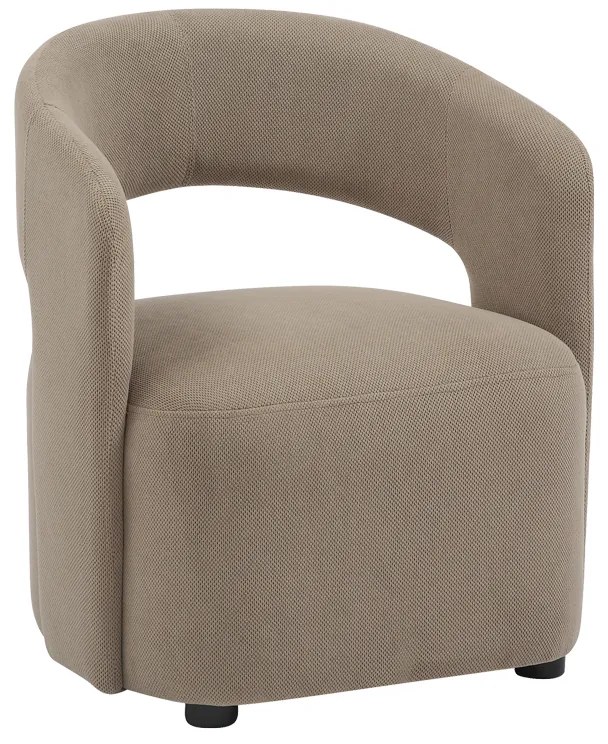 Intrahome Πολυθρόνα Lemouton Intrahome ύφασμα σε γκρι-μπεζ απόχρωση 69.5x66x80εκ | SKU: INTRAPA-461111120