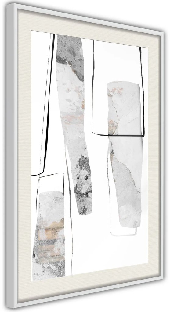 Αφίσα - Stalagmite and Stalactites - 20x30 - Χρυσό - Χωρίς πασπαρτού