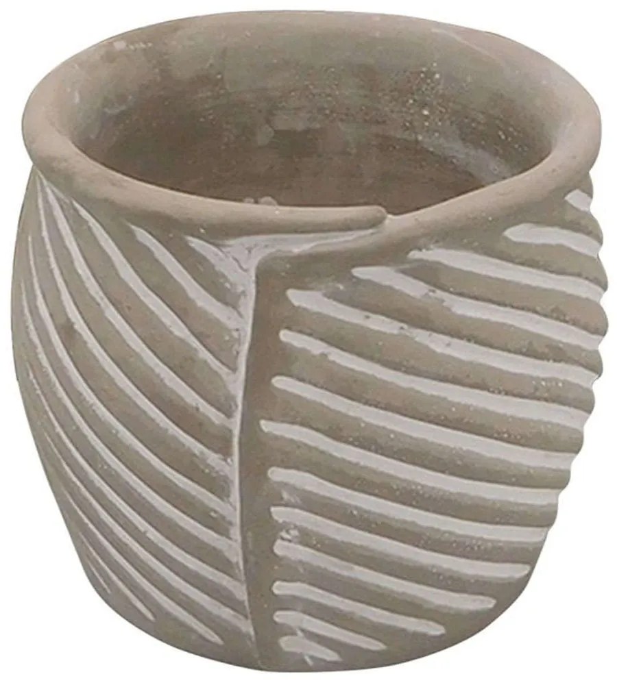 Κασπώ 06-00-23400 18,5x18x16cm Beige Marhome Ceramic