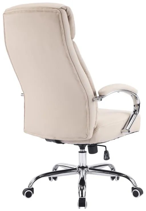 Καρέκλα γραφείου διευθυντή Venza PU σε Μπέζ 70x65x117-124εκ. 70x65x117 εκ.