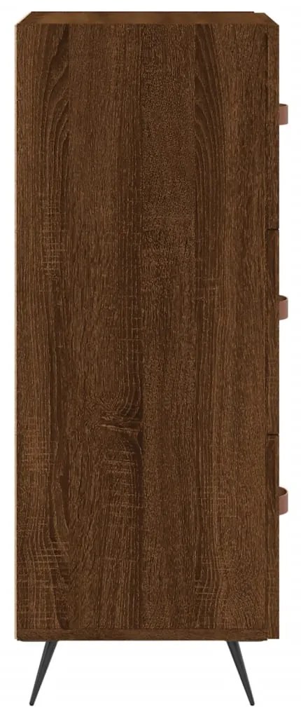 vidaXL Ντουλάπι Καφέ Δρυς 34,5 x 34 x 90 εκ. Επεξεργασμένο Ξύλο