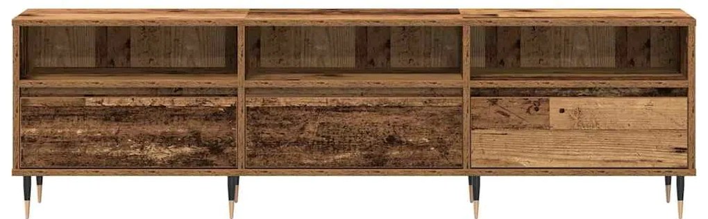 vidaXL Ντουλάπι TV Παλαιό ξύλο 150 x 30 x 44.5 εκ. Επεξεργασμένο ξύλο