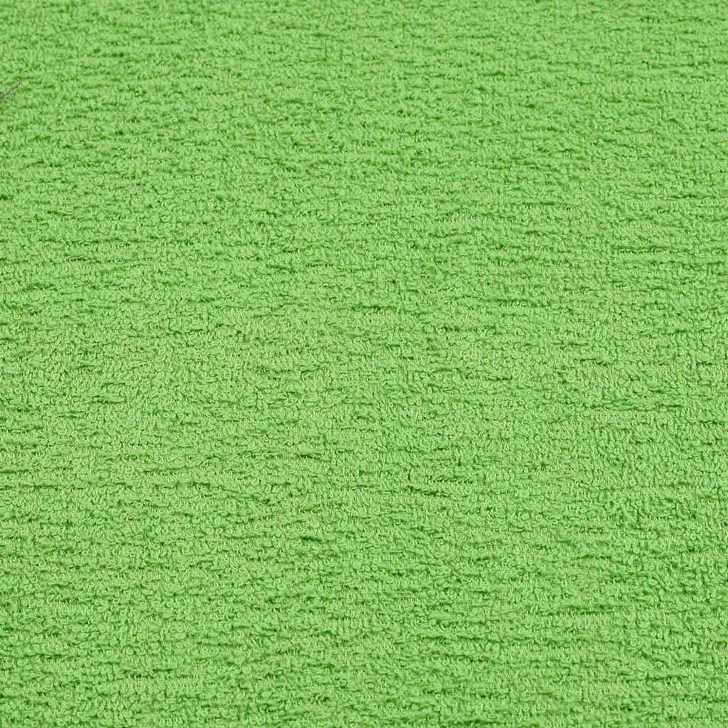 vidaXL Πετσέτες Μπάνιου FROGN 10 τεμ. Πράσινο Μήλου 70x140 εκ. 360 γρ./μ²