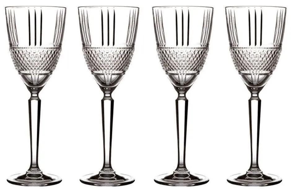 Ποτήρι Κρασιού Verona (Σετ 4Τμχ) JQ0001 225ml Clear Maxwell&amp;Williams Γυαλί