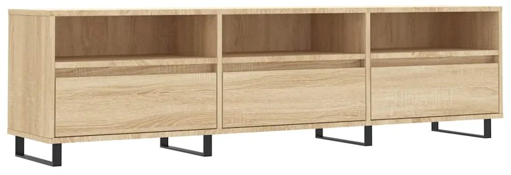 vidaXL Έπιπλο Τηλεόρασης Sonoma Δρυς 150x30x44,5 εκ. Επεξ. Ξύλο