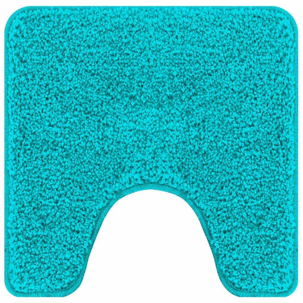 vidaXL Σετ Μάτ Μπάνιου Αντιολισθητικό 2 pcs Τιρκουάζ PP