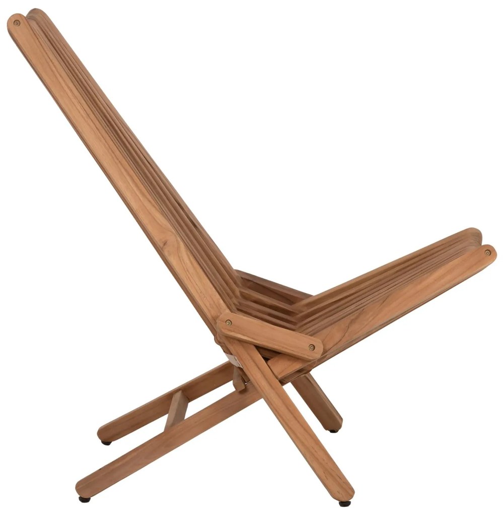 Καρέκλα - Πολυθρόνα CAMY C5962 Πτυσσόμενη με Ξύλο TEAK Φυσικό 54x90x91Yεκ. 54x90x91 εκ.