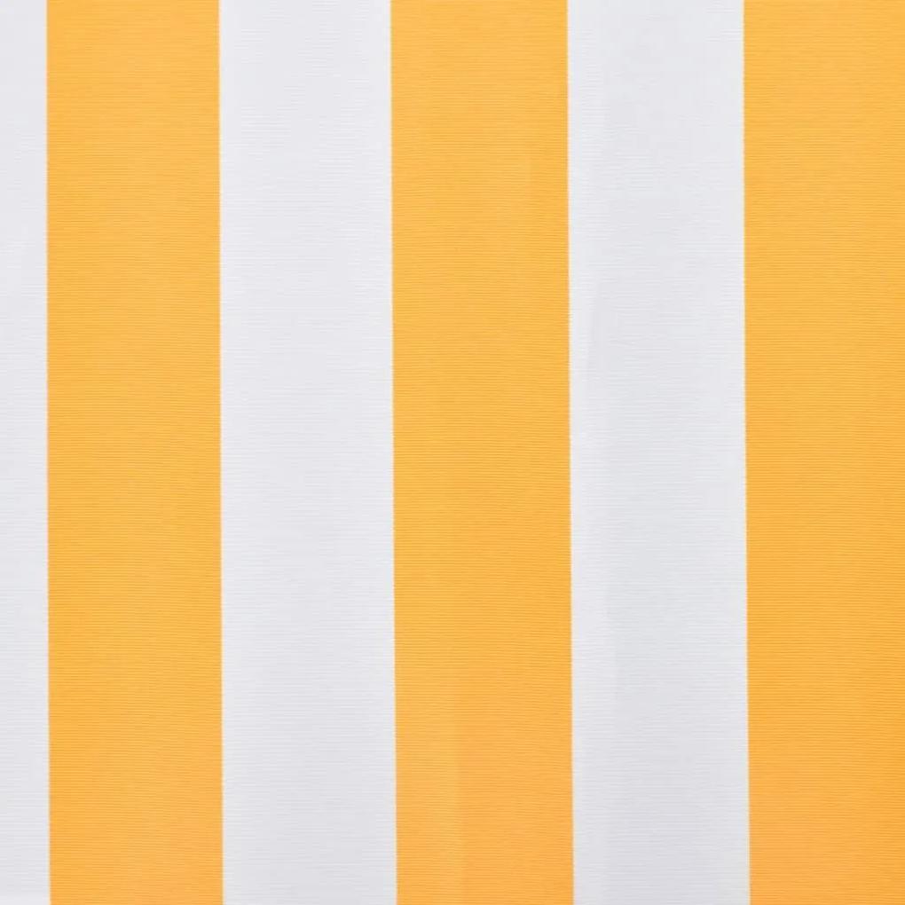 Τεντόπανο Πορτοκαλί / Λευκό 500 x 300 εκ. από Καραβόπανο - Πορτοκαλί