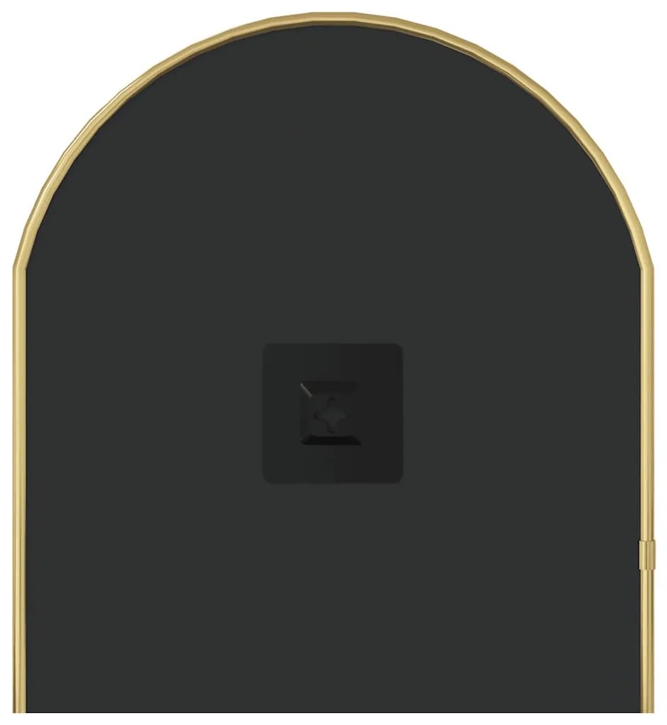 vidaXL Καθρέφτης Τοίχου Οβάλ Χρυσός 70x30 εκ.