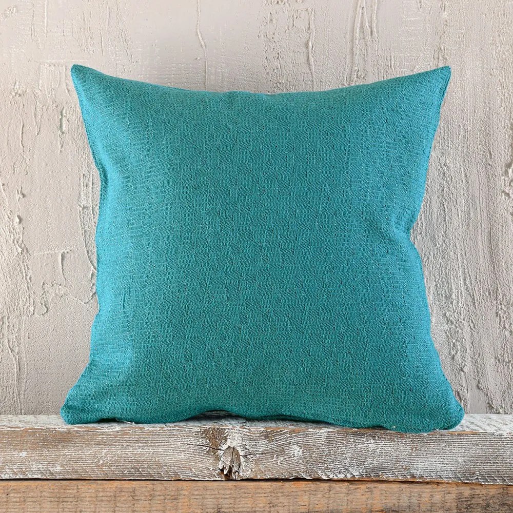 Μαξιλαροθήκη Διακοσμητική Ermis Blue Ρυθμός 40Χ40 Cotton-Polyester