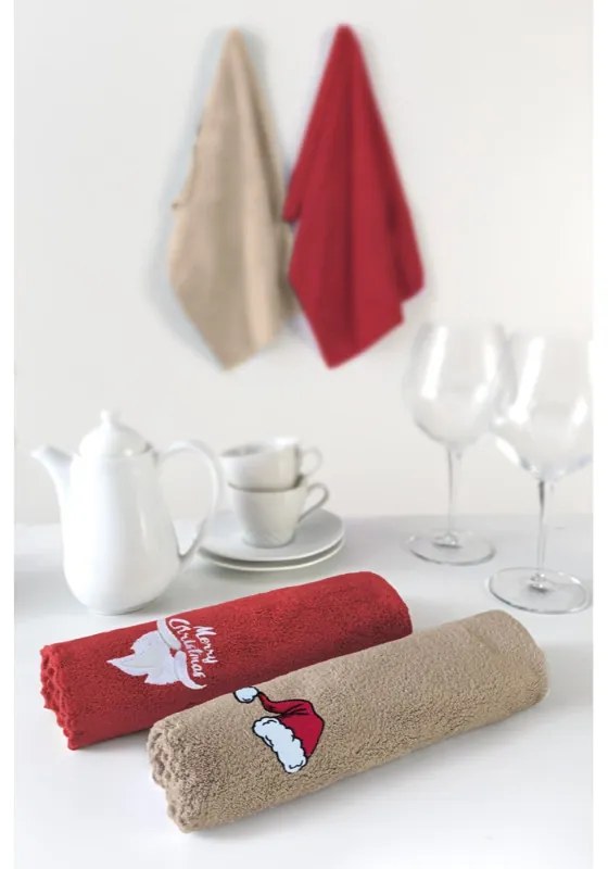 Σετ Χριστουγεννιάτικες Πετσέτες Christmas Towels Set 1 2x(35X50) - Saint Clair