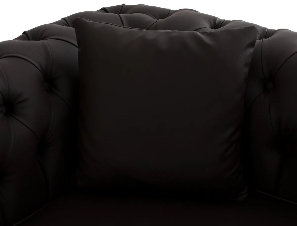 ΚΑΝΑΠΕΣ 2ΘΕΣΙΟΣ Τ. CHESTERFIELD CIELLE ΣΕ ΧΡΩΜΑ ΚΑΦΕ HM3184.03 152x85x80 εκ.