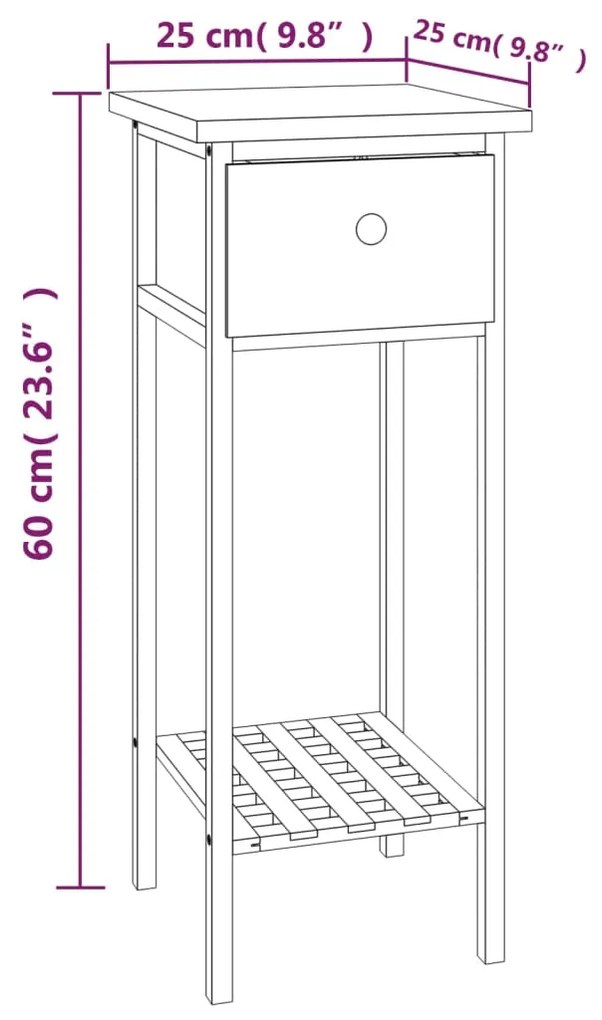 ΒΟΗΘΗΤΙΚΟ ΤΡΑΠΕΖΙ ΜΕ ΣΥΡΤΑΡΙ 25X25X60 ΕΚ. ΜΑΣΙΦ ΞΥΛΟ ΚΑΡΥΔΙΑΣ 350343