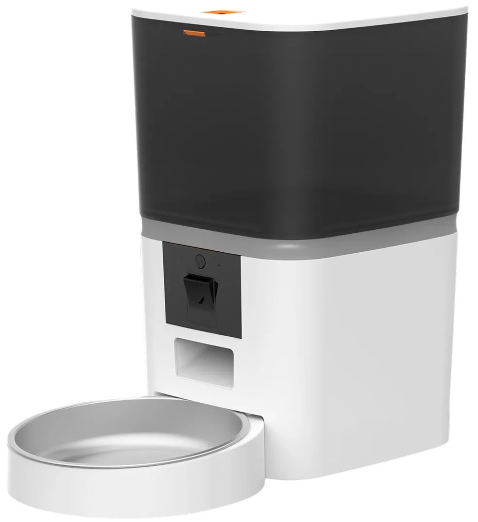 BRUNO smart ταΐστρα κατοικίδιων BRN-0237 με κάμερα 2MP, 6L, WiFi, λευκή