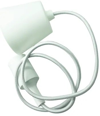Κρεμαστό φωτιστικό με καλώδιο ντουί - E27 Fabric Flex Ceiling Light