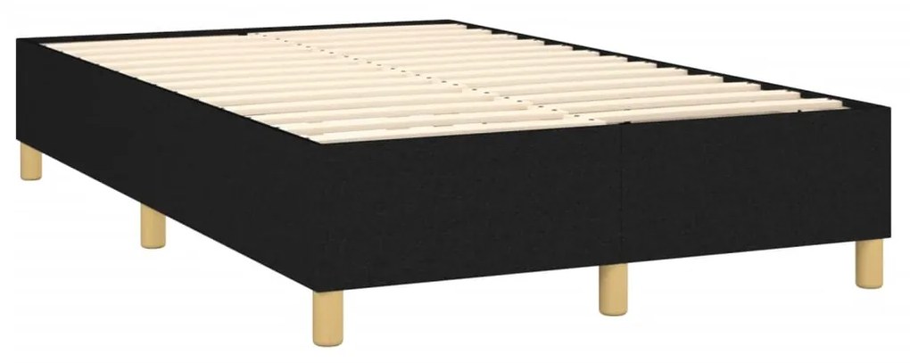 ΚΡΕΒΑΤΙ BOXSPRING ΜΕ ΣΤΡΩΜΑ ΜΑΥΡΟ 120X190 ΕΚ. ΥΦΑΣΜΑΤΙΝΟ 3269953