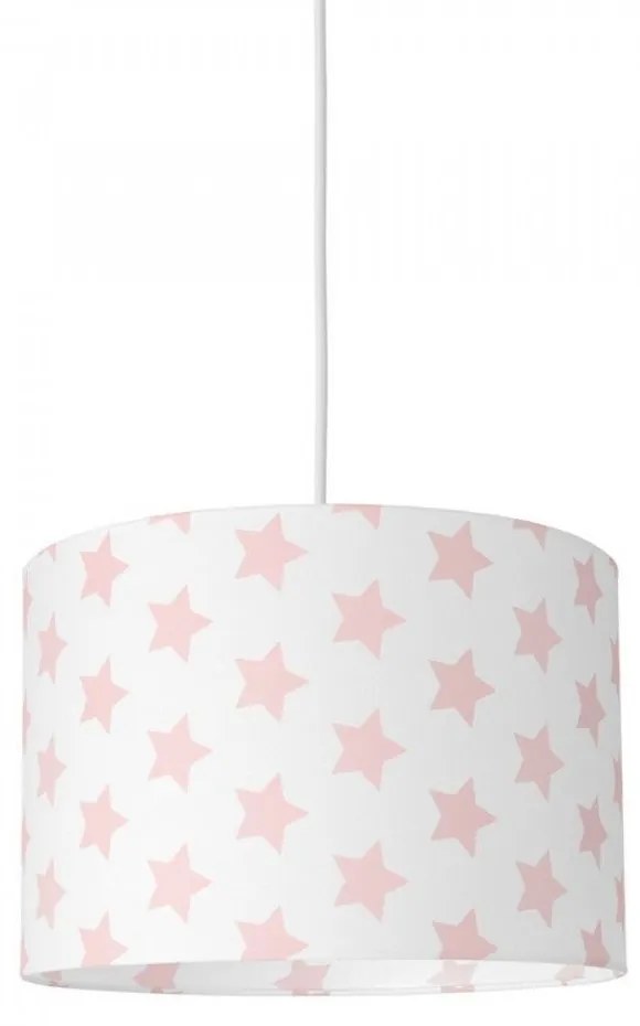 Παιδικό Φωτιστικό Κρεμαστό Hesperis Kids Big Stars 35x24cm Ε27 Pink Veis