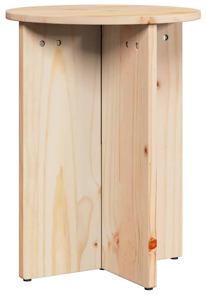 vidaXL Τραπεζάκι σαλονιού 2 pcs Φυσικό 41.5 x 41.5 x 41 εκ