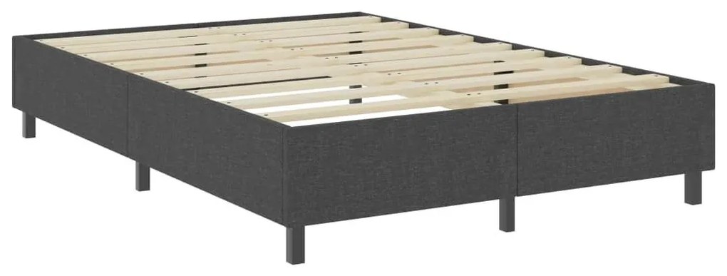 Πλαίσιο Κρεβατιού Boxspring Γκρι 180 x 200 εκ. Υφασμάτινο - Γκρι