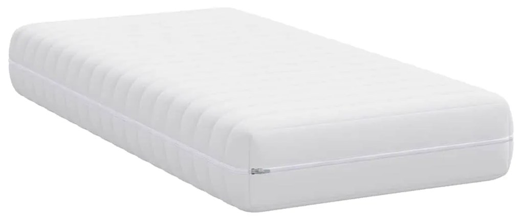 vidaXL Στρώμα Λευκό 60 x 120 cm Τσέπες ελατηρίων