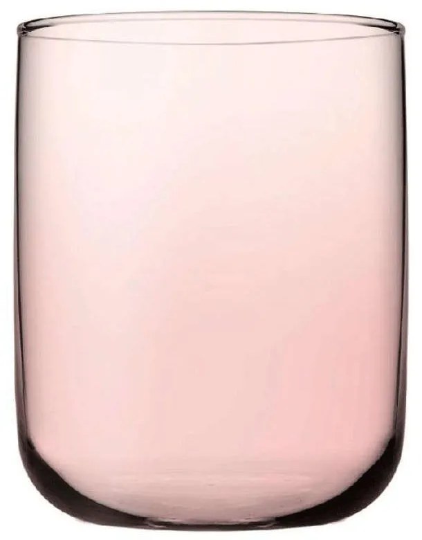 Ποτήρι Κρασιού Iconic SP420112G6P 280ml Pink Espiel Γυαλί