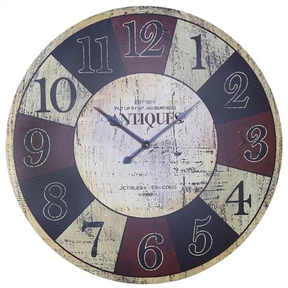 Ρολόι Αντικέ Επιτοίχιο 62cm Antiques Etoile NN-195-146