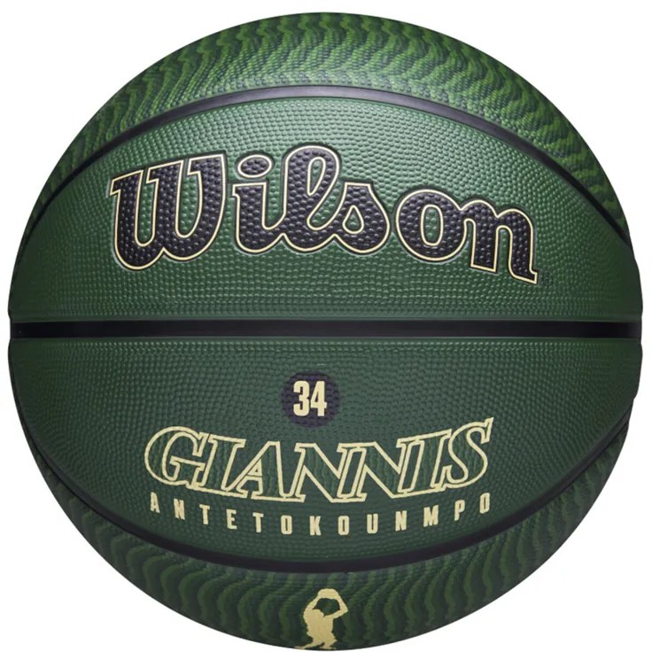 Μπάλα Μπάσκετ Wilson NBA Player Icon Outdoor Giannis WZ4006201XB7