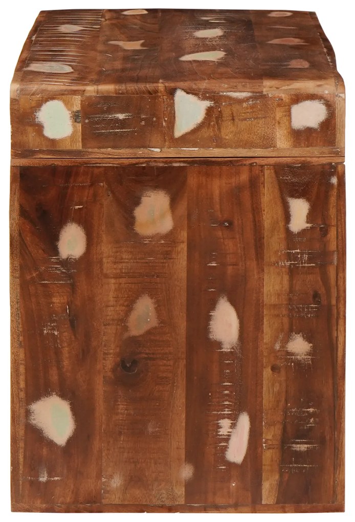 vidaXL End Table 60 x 35 x 46 εκ Στερεό ανακτημένο ξύλο