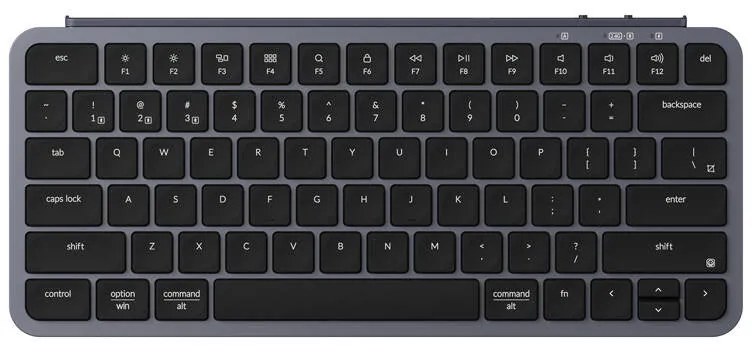 Wireless keyboard Keychron B1 Pro 2,4 GHz Ultra-Slim (space gray)