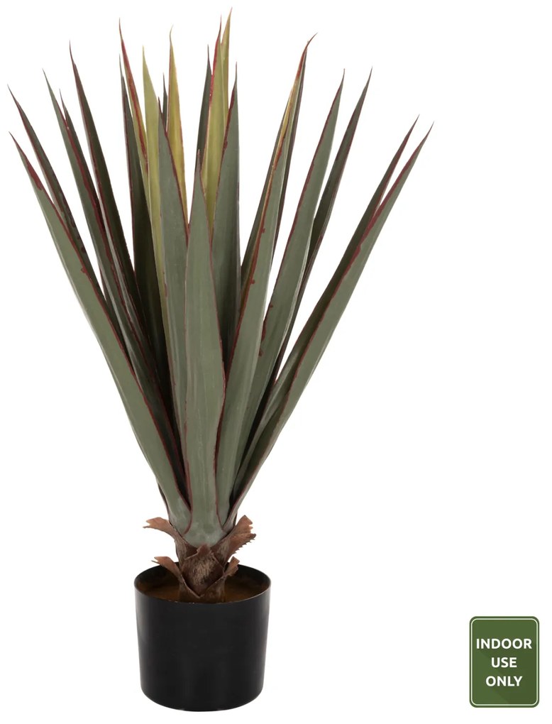 ΔΙΑΚΟΣΜΗΤΙΚΟ ΣΥΝΘΕΤΙΚΟ ΦΥΤΟ HM7985 SISAL AGAVE ΣΕ ΓΛΑΣΤΡΑ  Φ13,5x13-76Υεκ.