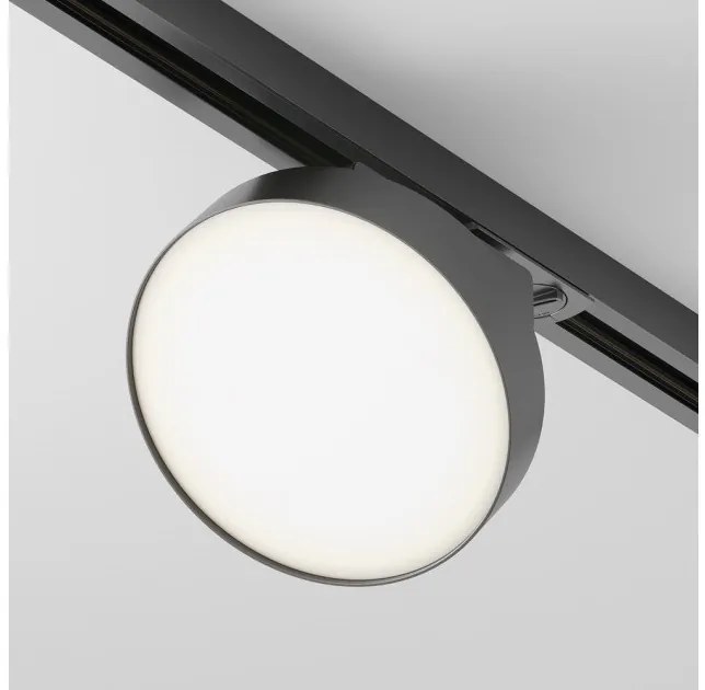 Φωτιστικό Ράγας Unity LED 12W Μαύρο 3000K Zon TR043-1-12W3K-B Maytoni TR043-1-12W3K-B