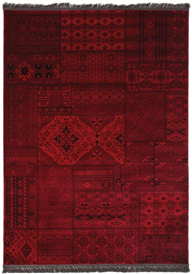 Κλασικό χαλί Afgan 7675A D.RED Royal Carpet - 160 x 160 cm - 11AFG7675A77.160160 - 11AFG7675A77.160160