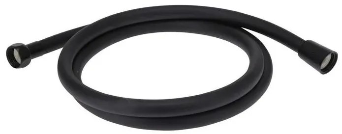 Bathroom Solutions Σπιράλ Ντους PVC 1.5m Μαύρο CF6000170